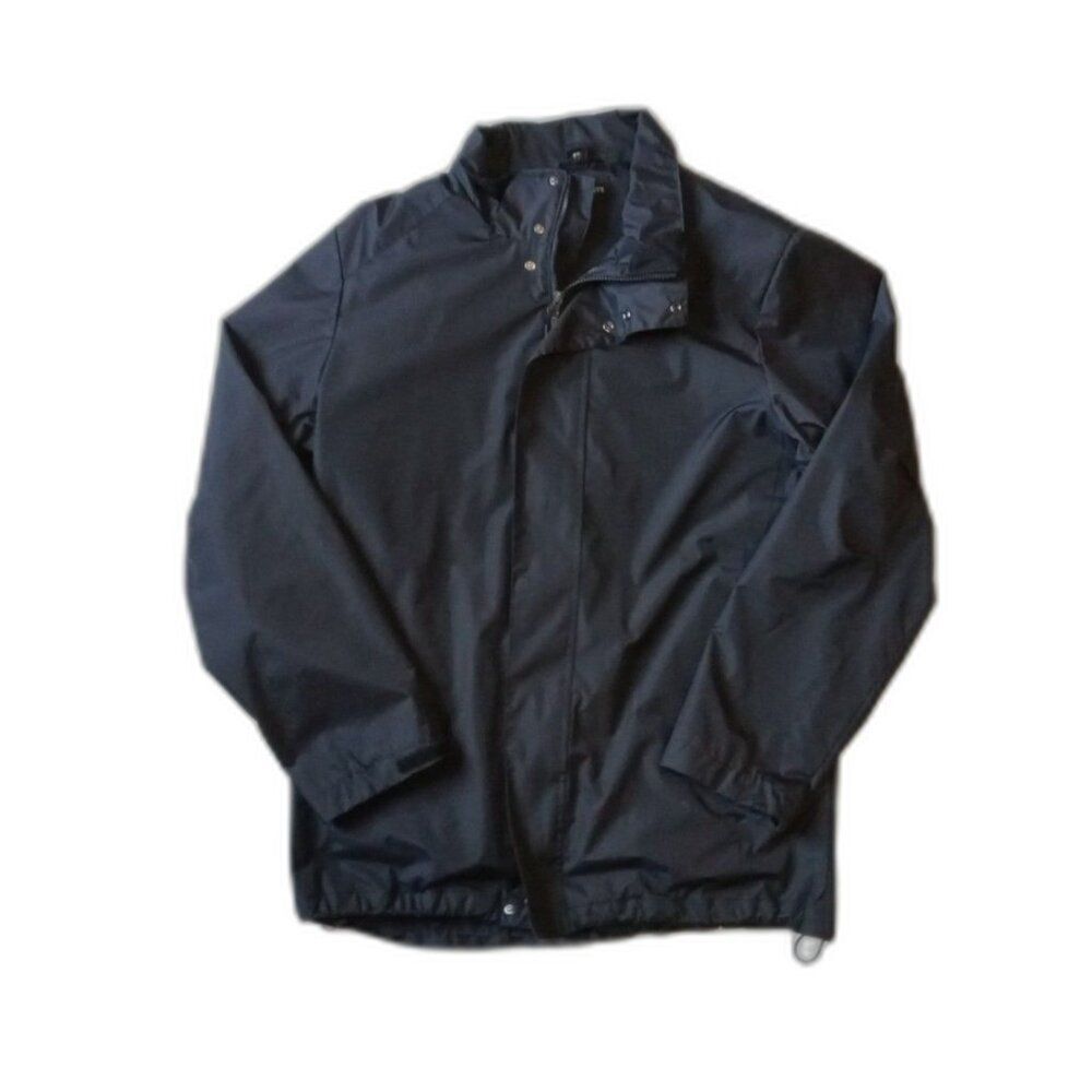 Port Authority Solid Black All Weather Water and Wind Resistant Jacket Men's XL